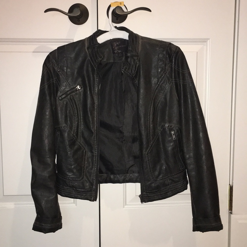 Leather jacket